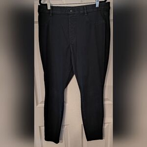 Time & Tru Sz XXL Black Slim Fit Pants